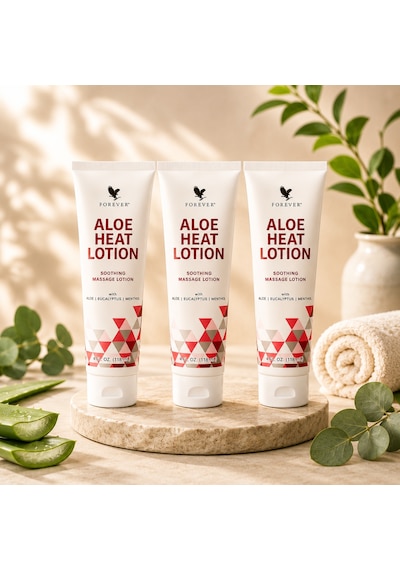Forever Aloe Heat Losyon 3 x 118 ML