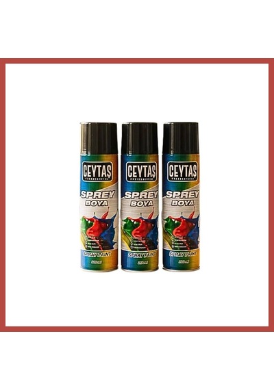 Bezos 200 Ml Siyah Sprey Boya Erdotıca