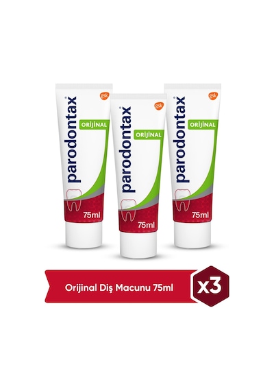 Parodontax Original Diş Macunu 3 x 75 ML