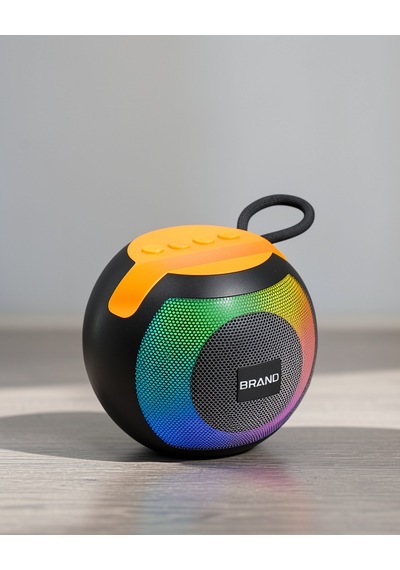 P62 Bluetooth Hoparlör, Taşınabilir, Rgb Işıklı, 360 Surround Ses