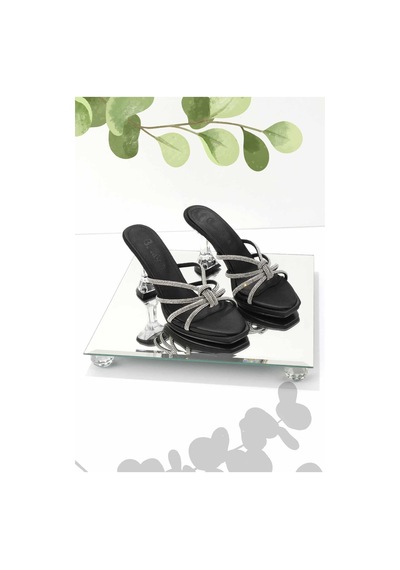Bambi Siyah Kadın Terlik K04137000738 Siyah