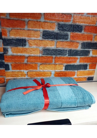 Özdilek Svv Border Kalın ve Süper Emici Yeni Seri Banyo Havlusu 76x147 - Aqua Su