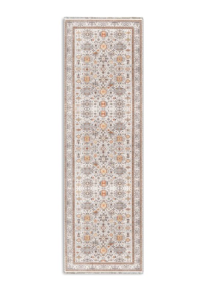 Dekoratif Halı Kaymaz Taban Leke Tutmaz Yıkanabilir Kilim Özel Ölçü Salon Halısı 3008 Çok Renkli