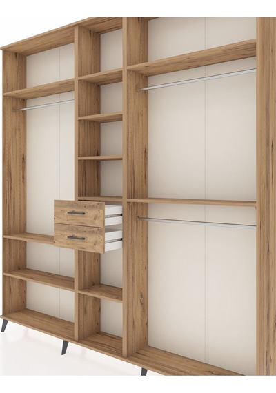 Arges Dolap 10 Raflı 2 Çekmeceli 3 Askılı 220x30x243 Çam-çam/çam Atlas Çam/atlas Çam Arges Dolap 10 Raflı 2 Çekmeceli 3 Askılı 220x30x243 Çam-çam/çam Atlas Çam/atlas Çam