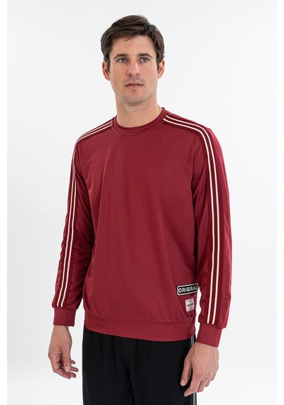Maraton Comfort Erkek Bisiklet Yaka Bordo- Sweatshirt Bordo-