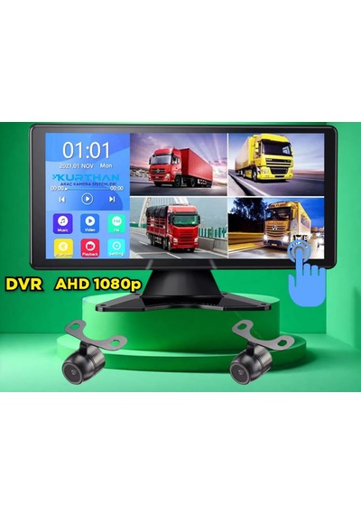 Dvr Ekran Ve 2 Ad 1080p Ahd 150'' Lens Kelebek Kamera 12 V