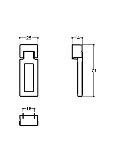 System Mobilya Kulbu Halka Siyah 24mm Kulp Sy4634 0024 Al6-al6 Çok Renkli