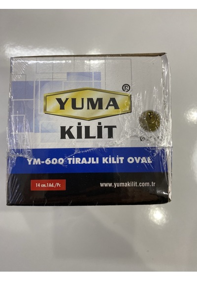 Yuma Trajlı Kilit Oval Ym-600