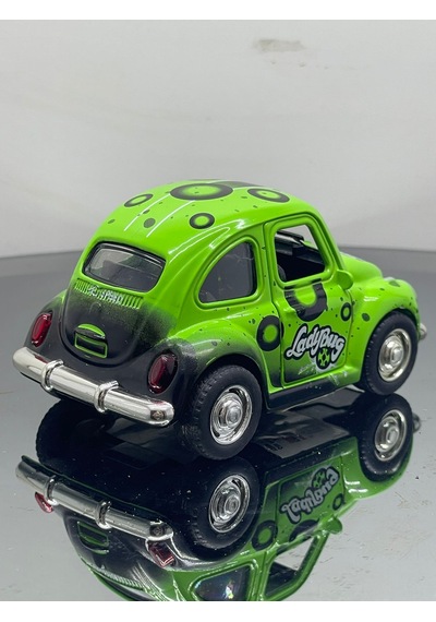 Metal 8 Cm Eski Classik Model Oyuncak Araba - Yeşil