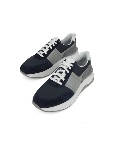 Ziya, Erkek Hakiki Deri Sneaker 153983z1425 Lacivert 153983z1425 200 Lacivert