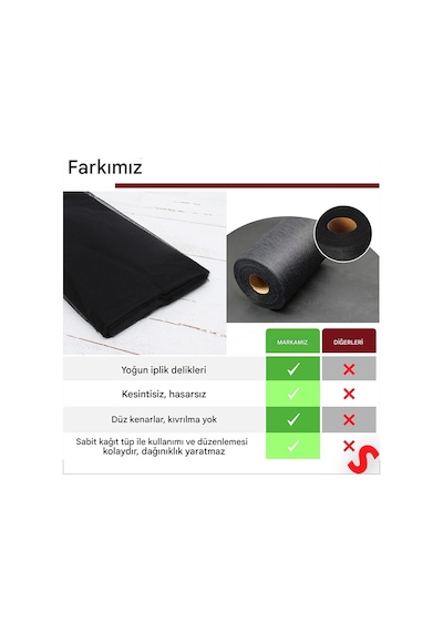 Süsleme Tülü Grek Tül, 2 Mt En X 1 Mt Uzunluk - Siyah 0-99