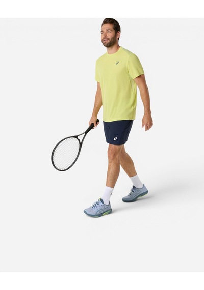 Asics Court Ss Top Erkek Sarı Kısa Kollu Tshirt 2041a339-302