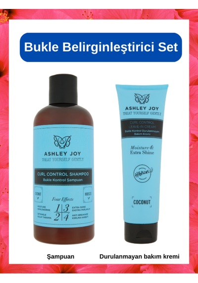 Bukle Kontrol Şampuan Ve Durulanmayan Bakım Kremi