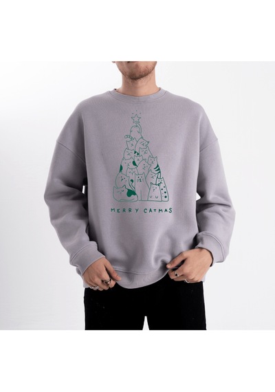 Unisex Merry Catmas Sweatshirt