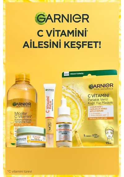 Garnier C Vitamini Parlak Aydınlatıcı Göz Kremi 15 ML