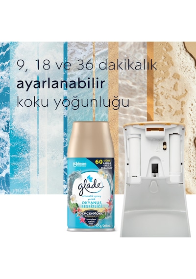 Otomatik Sprey Yedek, 2'li Paket, Okyanus Sessizliği - Meyve Ve Çiçek Buketi, 269ml 2 Yedek