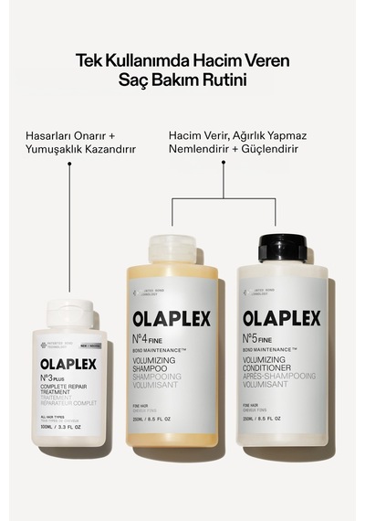 Olaplex No. 5 Fine Bond Maintenance Volumizing Conditioner İnce Orta Telli Saçlar İçin Hacim Veren Bakım Kremi 250 ML