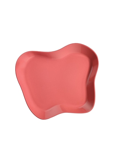 Kütahya Porselen Skallop 2 Parça 28x25 cm Kayık Seti Pembe