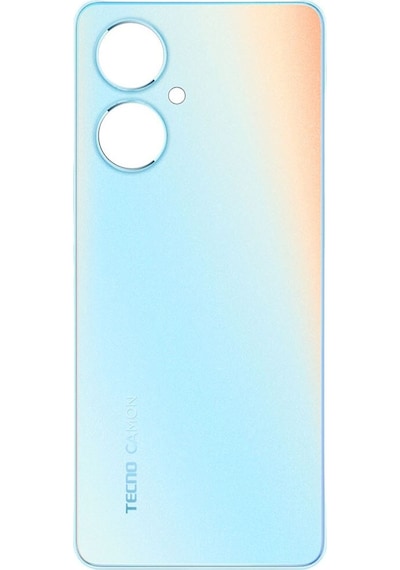 Tecno Camon 19 Neo Beyaz Arka Kapak Batarya Kapağı Pil Kapağı Beyaz