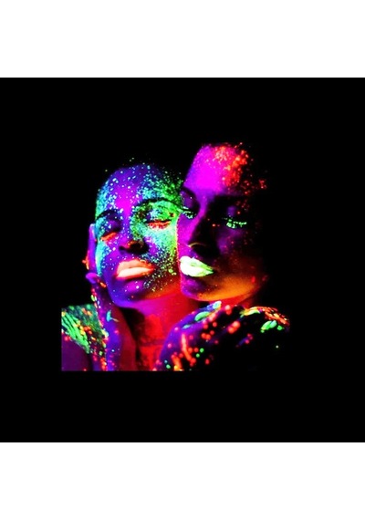 Vıp Glow In The Dark Under Uv Light 6 Adet Glow Neon Fosfor Boya Uv Mor Işıkta Parlayan Vücut Boyası Renkli