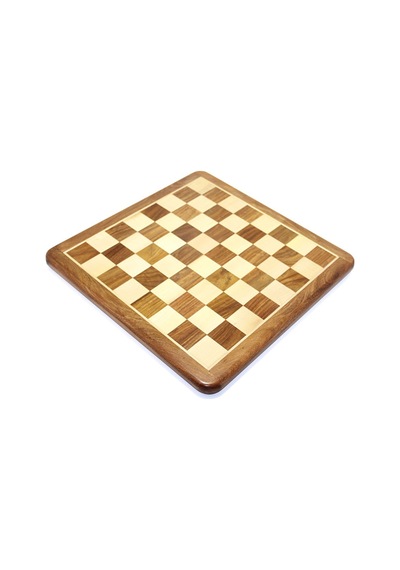 1 Adet Ahşap Satranç Tahtası 43 X 43 Cm Oyun Tahtası, Wooden Chessboard, Chess Board