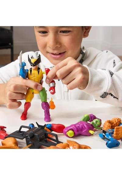 Avengers Mixmashers Wolverine Aksiyon Figürü