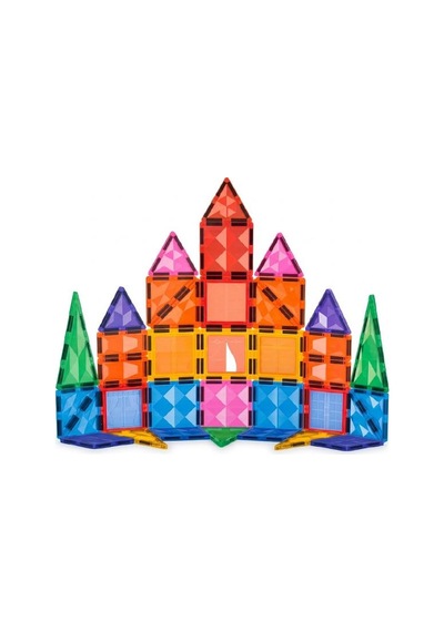 Kzl Kids Home Renkli Manyetik Yapı Blokları Seti 7.5 Cm 45 Parça 188m32