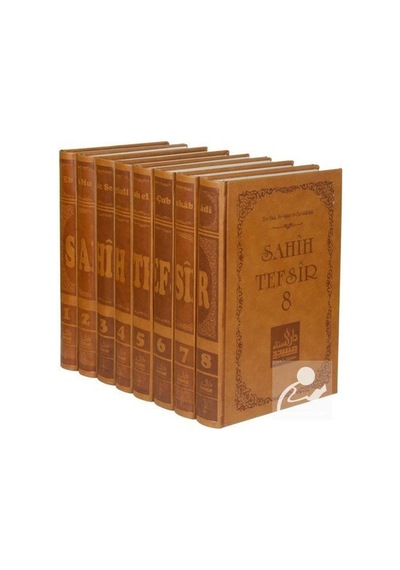Sahih Tefsir (8 Cilt Takım) - Kur'an-ı Kerim Tefsiri (Termo Ci...