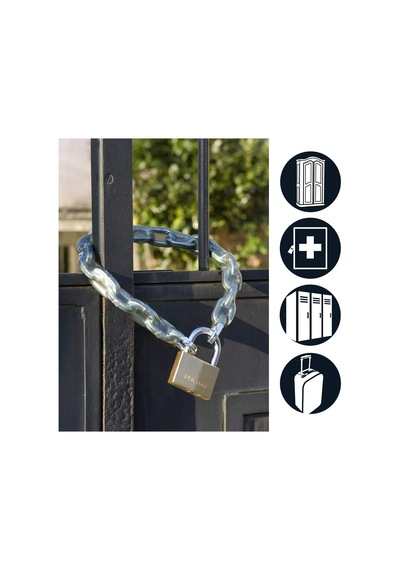 Master Lock 2930eurd Ekstra Kalın Prinç Anahtar Asma Kilit, Altın