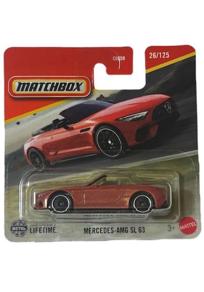 Matchbox Mercedes Amg Sl 63 Turuncu