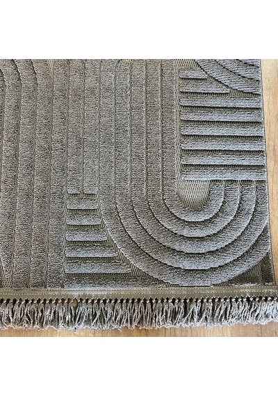 Luxess Halı Dizayn 1090 Antrasit İskandinav Halı