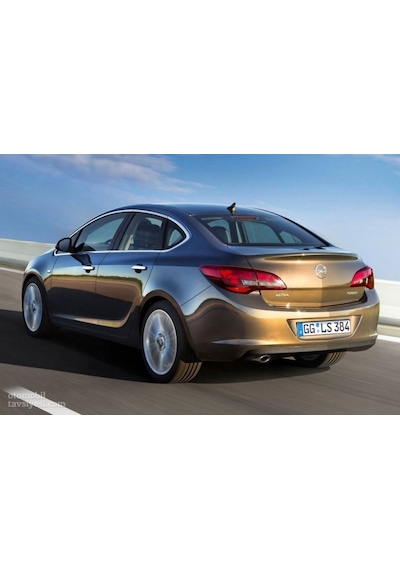 Opel Astra J Krom Cam Çevre 2010 Sonrası 12 Parça Sd