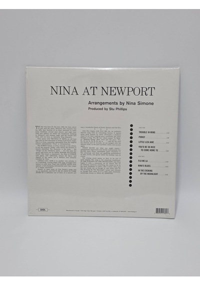 Nina Simone Nina At Newport Lp Plak