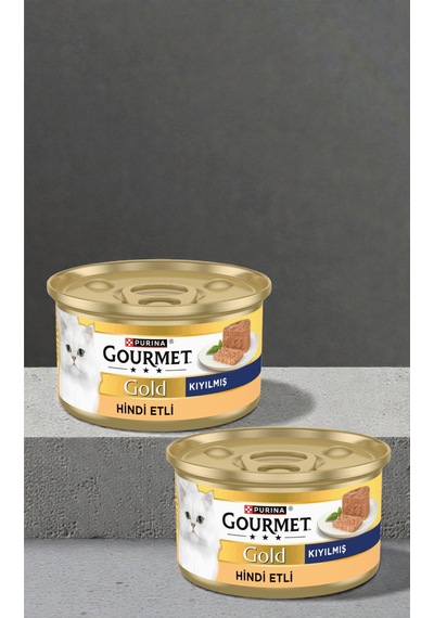 Gourmet Gold Hindili Kedi Maması 85 G X 2 Adet