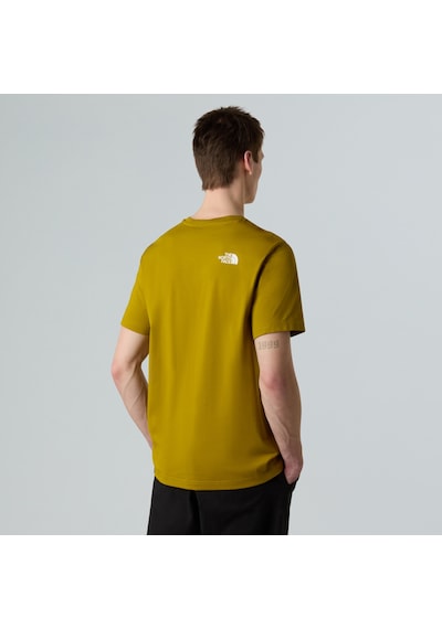 The North Face M Ss Sımple Dome Tee Erkek Tişört Nf0a87ngbog1 Nf0a87ngbog1 Sar Sari