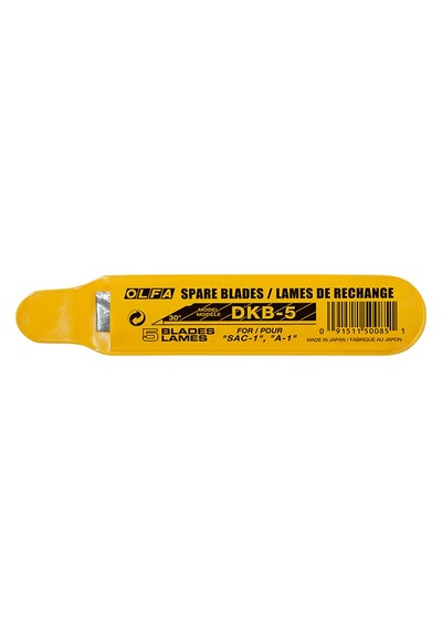 Olfa Dkb-5 Dar 30 Derece Açılı Seri/Sac-1 Maket Bıçağı Yedeği 5