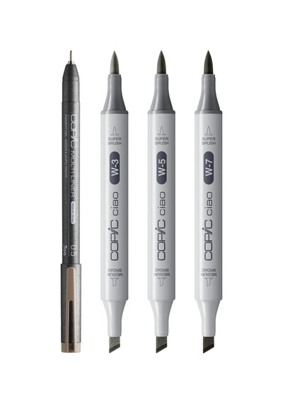 Cıao Shade Set Dark Warm Gray 4 Lu