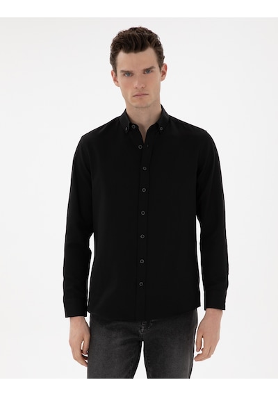 Pierre Cardin Erkek Siyah Gömlek Desenli 50304764-vr046 Siyah Pierre Cardin Erkek Siyah Gömlek Desenli 50304764-vr046 Siyah