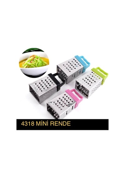 4 Adet Mini Sarımsak Rendesi Mıknatıslı