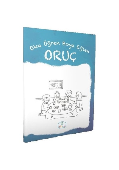 Oruç-Oku Öğren Boya Eğlen - Cüneyt Dal - Fidan Yayınları