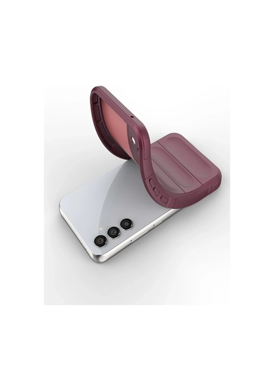Newface - 695 - Samsung Galaxy Uyumlu A15 4g Kılıf Optimum Silikon - Csmo-tex - - Bordo
