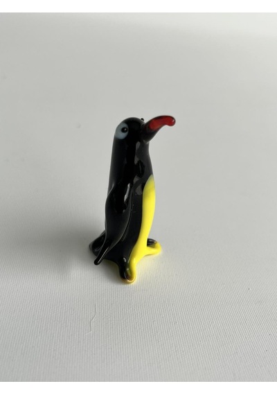 El Yapımı Murano Cam Penguen Biblo A10