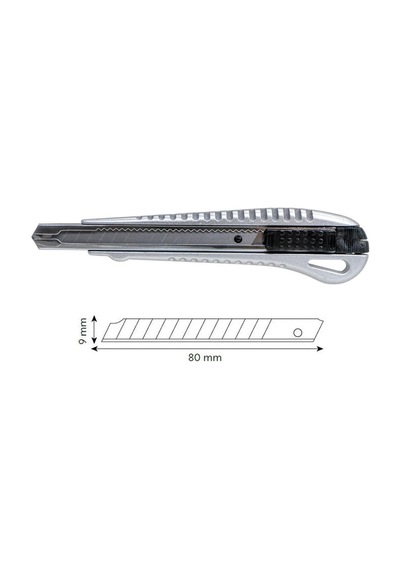Leo Sx-96 Dar Tip Metal Maket Bıçağı 9 Mm