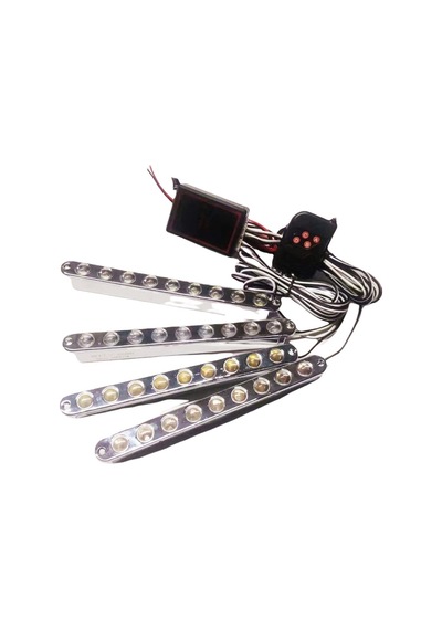 Led Lamba 4x9 ledli panjur içi çakar lamba Sarı 12V