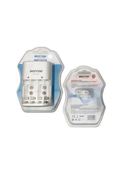 Beston Bst-C802 Universal 4'lü Pil Şarj Aleti Kalem-Ince-9 V