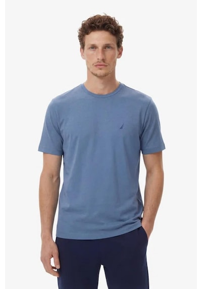 Nautica Erkek Mavi Regular Fit T-shirt-14605