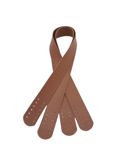 Angel Çanta Aksesuar 60x3 Cm Suni Deri Taba Renk Çift Sap