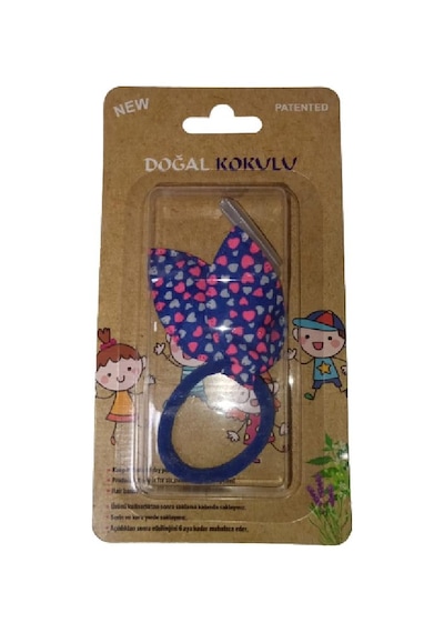 Headlice Stopper Bit Tokası Doğal Kokulu Lacivert Pembe Kalp