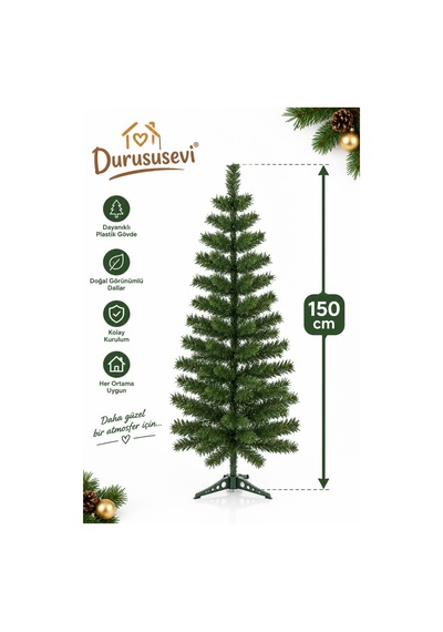 Yılbaşı Çam Ağacı 150 Cm Diğer