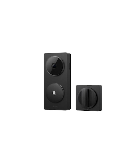 Aqara Akıllı Görüntülü Kapı Zili Hub G410 Siyah Ch-c09d-s Apple Home Destekli -